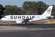 Sundair Airbus A319-112 (9A-BER) at  Palma De Mallorca - Son San Juan, Spain