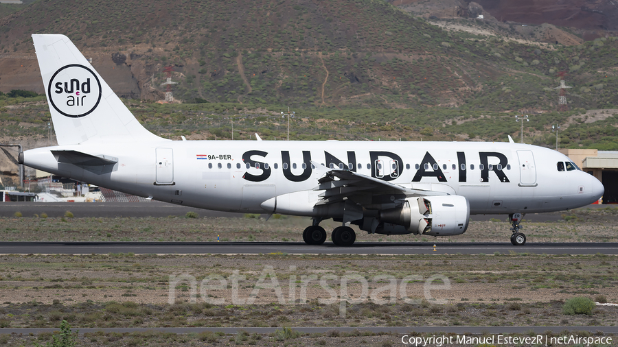 Sundair Airbus A319-112 (9A-BER) | Photo 534746