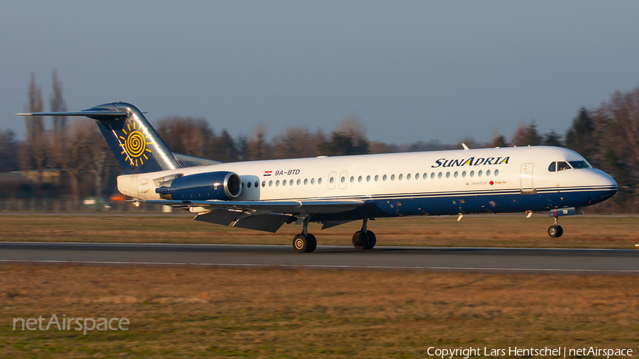 SunAdria (Trade Air) Fokker 100 (9A-BTD) | Photo 422505