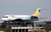 Trade Air Fokker 100 (9A-BTD) at  Farnborough, United Kingdom