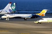 Trade Air Fokker 100 (9A-BTD) at  Gran Canaria, Spain