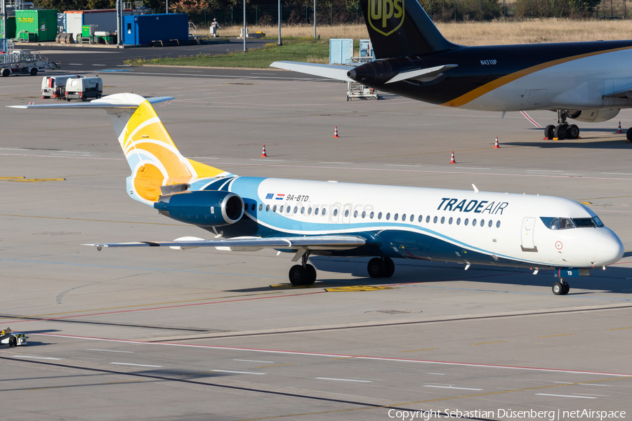 Trade Air Fokker 100 (9A-BTD) | Photo 291618