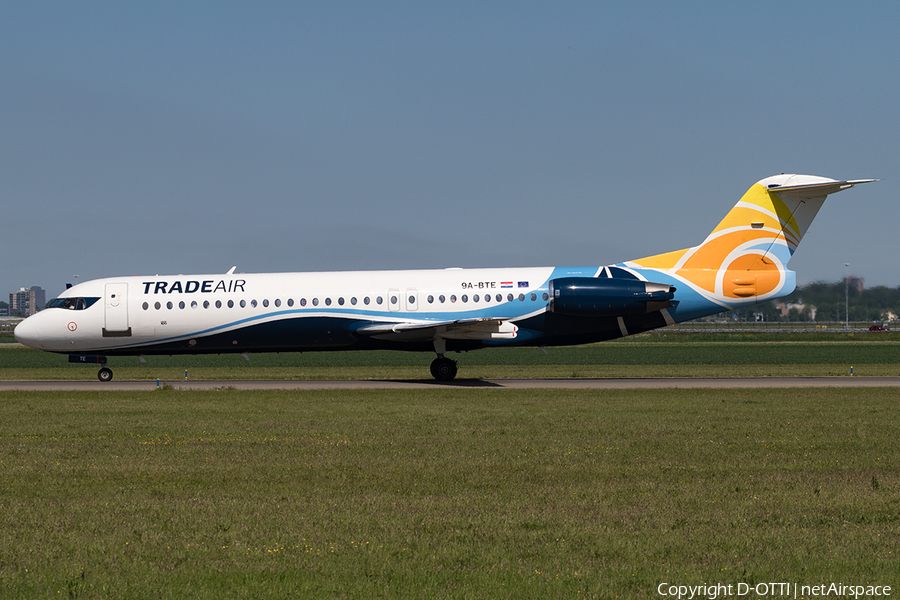Trade Air Fokker 100 (9A-BTE) | Photo 165948