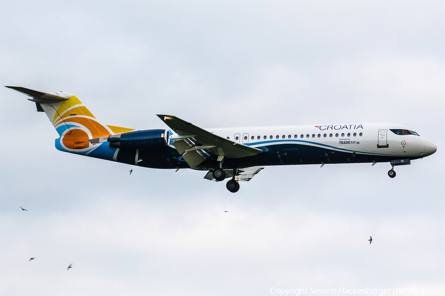 Croatia Airlines (Trade Air) Fokker 100 (9A-BTE) | Photo 171243