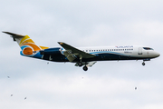 Croatia Airlines (Trade Air) Fokker 100 (9A-BTE) at  Frankfurt am Main, Germany