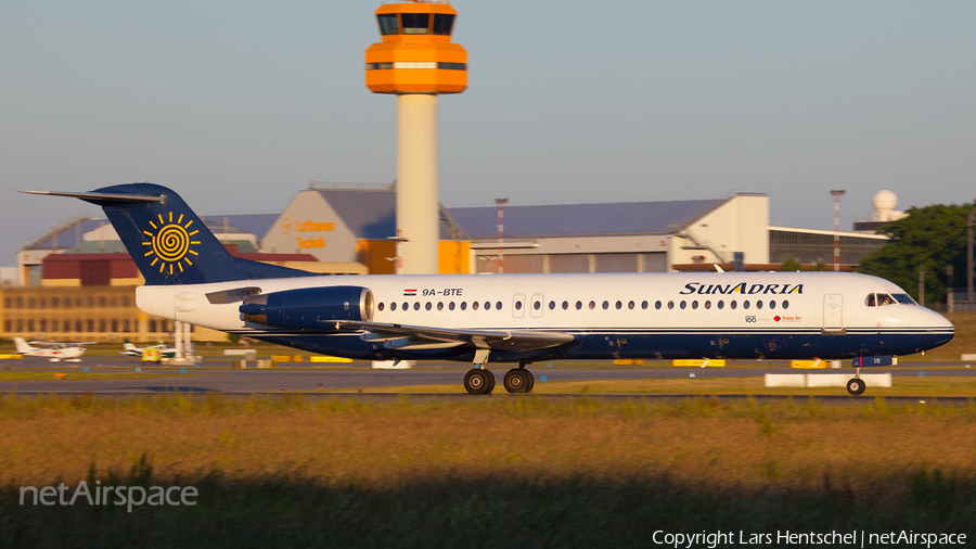 SunAdria (Trade Air) Fokker 100 (9A-BTE) | Photo 425266