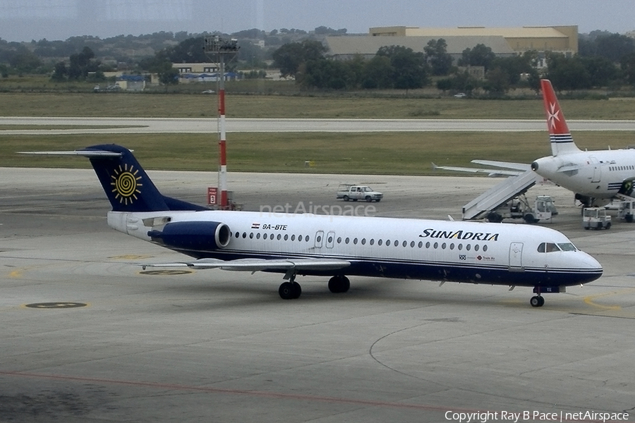 SunAdria (Trade Air) Fokker 100 (9A-BTE) | Photo 30946