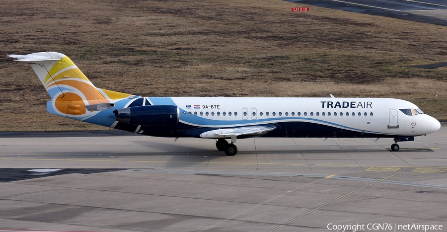 Trade Air Fokker 100 (9A-BTE) | Photo 433076