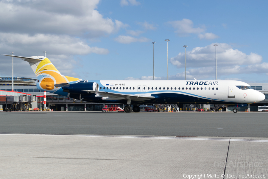 Trade Air Fokker 100 (9A-BTE) | Photo 393649