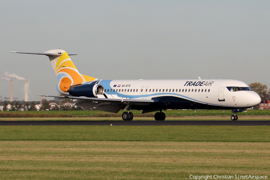 Trade Air Fokker 100 (9A-BTE) | Photo 270514
