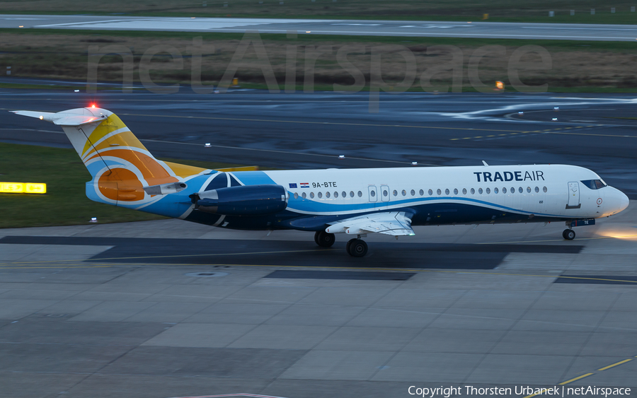Trade Air Fokker 100 (9A-BTE) | Photo 208293
