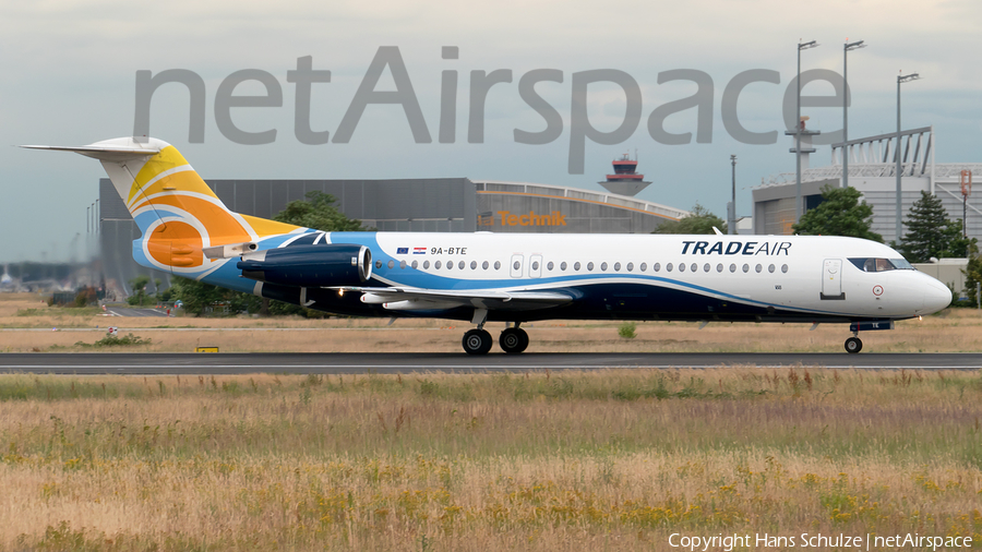 Trade Air Fokker 100 (9A-BTE) | Photo 176005