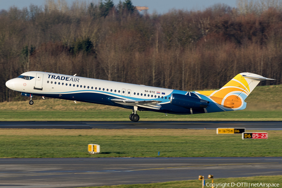 Trade Air Fokker 100 (9A-BTE) | Photo 203790