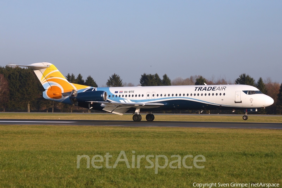 Trade Air Fokker 100 (9A-BTE) | Photo 203824