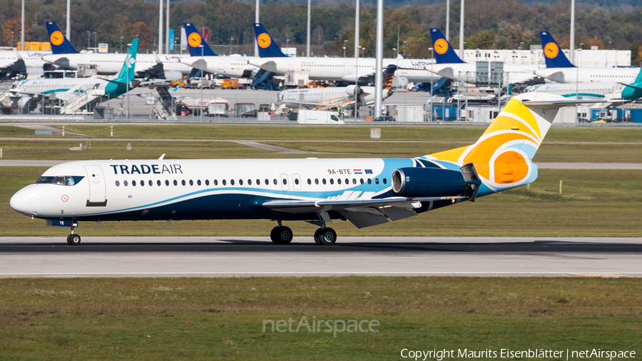 Trade Air Fokker 100 (9A-BTE) | Photo 194195