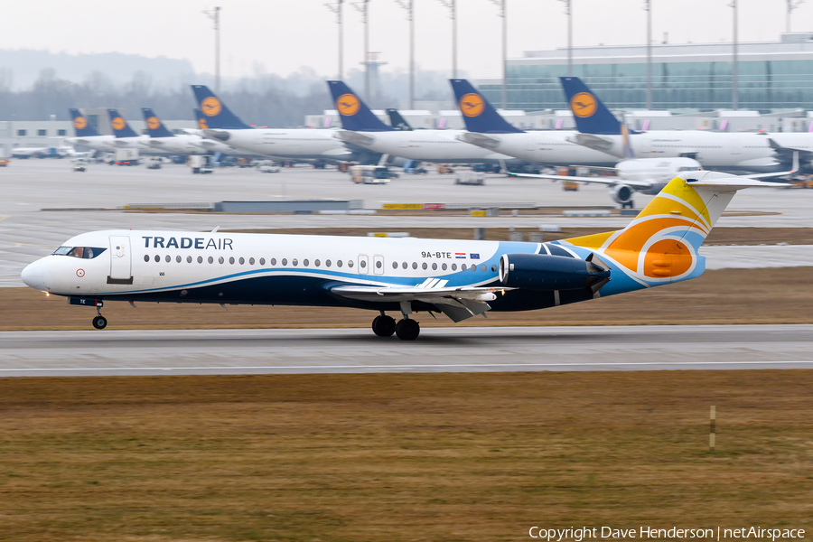 Trade Air Fokker 100 (9A-BTE) | Photo 222066
