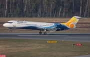 Trade Air Fokker 100 (9A-BTE) at  Nuremberg, Germany