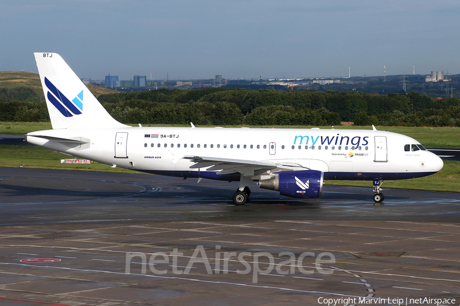 MyWings Airbus A319-112 (9A-BTJ) | Photo 489830