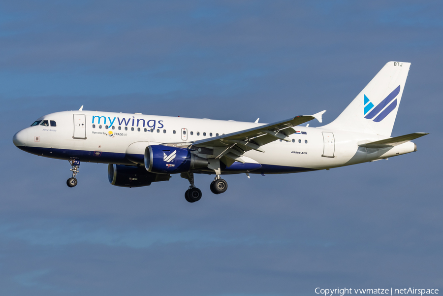 MyWings Airbus A319-112 (9A-BTJ) | Photo 632026