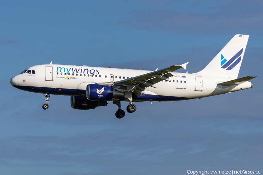 MyWings Airbus A319-112 (9A-BTJ) | Photo 632027