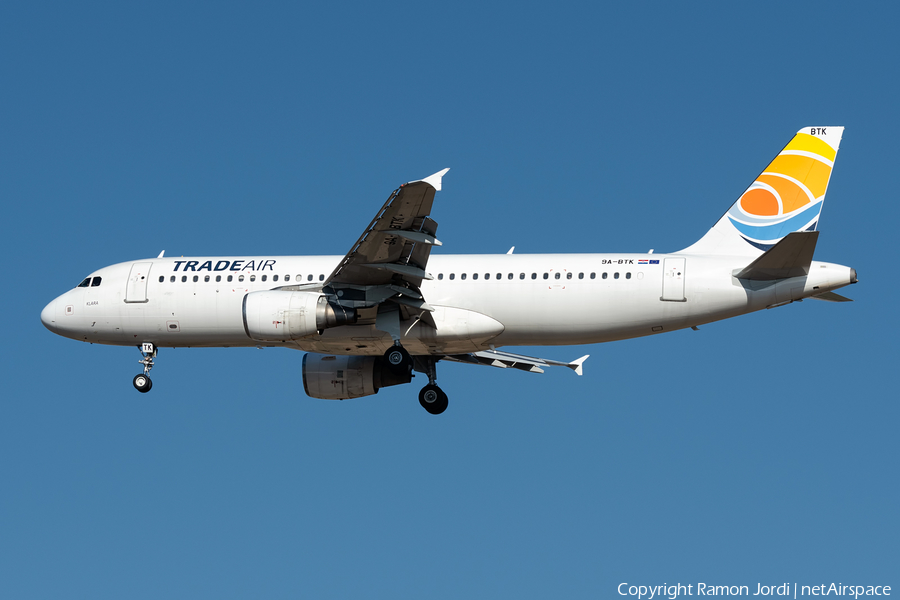 Trade Air Airbus A320-214 (9A-BTK) | Photo 554530