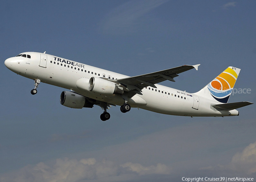 Trade Air Airbus A320-214 (9A-BTK) | Photo 529394