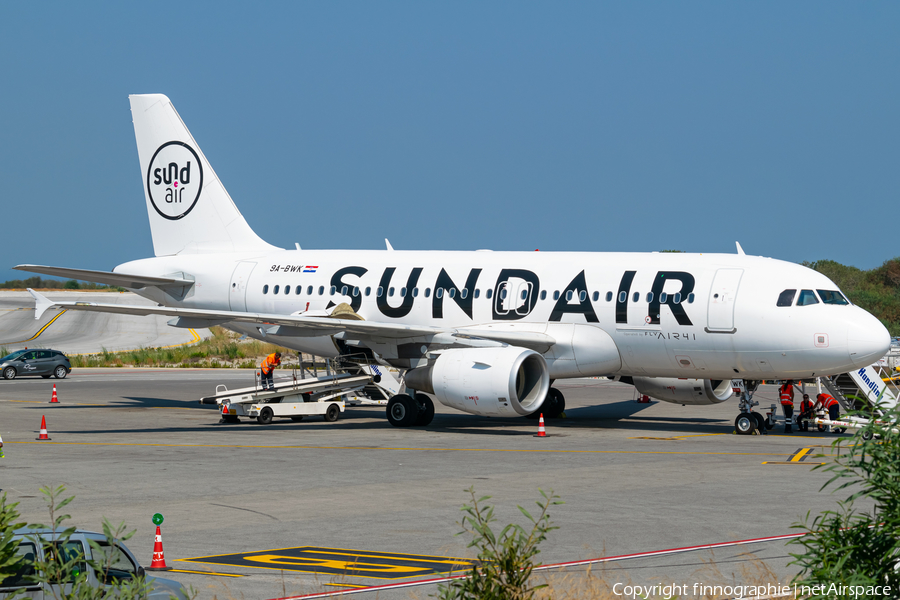 Sundair Airbus A319-112 (9A-BWK) | Photo 579724