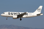 Sundair Airbus A319-112 (9A-BWK) at  Rhodes, Greece
