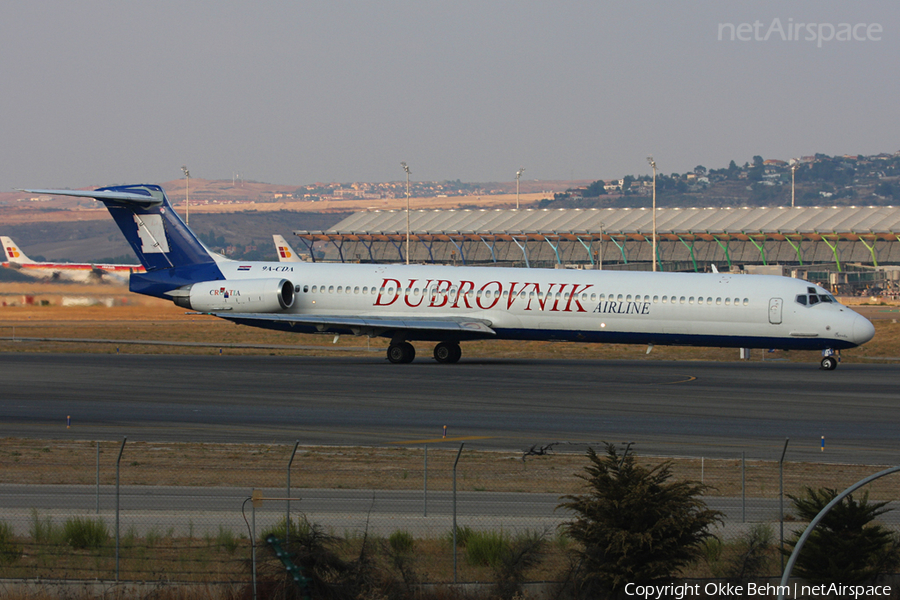 Dubrovnik Airline McDonnell Douglas MD-83 (9A-CDA) | Photo 51903