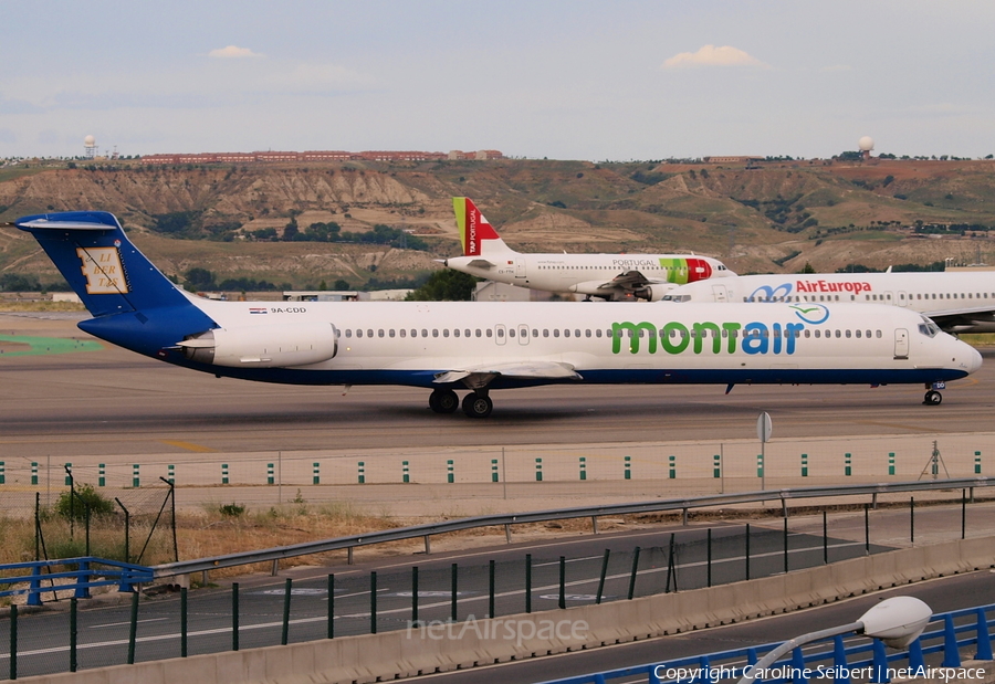 Mont Air McDonnell Douglas MD-82 (9A-CDD) | Photo 203196