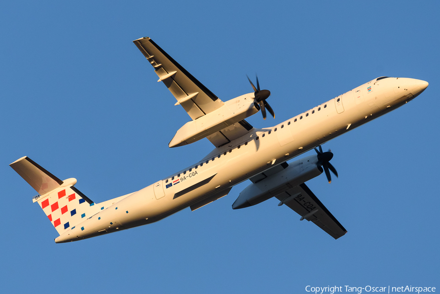 Croatia Airlines Bombardier DHC-8-402Q (9A-CQA) | Photo 461395