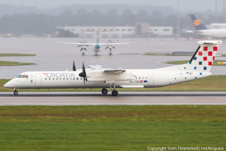 Croatia Airlines Bombardier DHC-8-402Q (9A-CQA) | Photo 473190