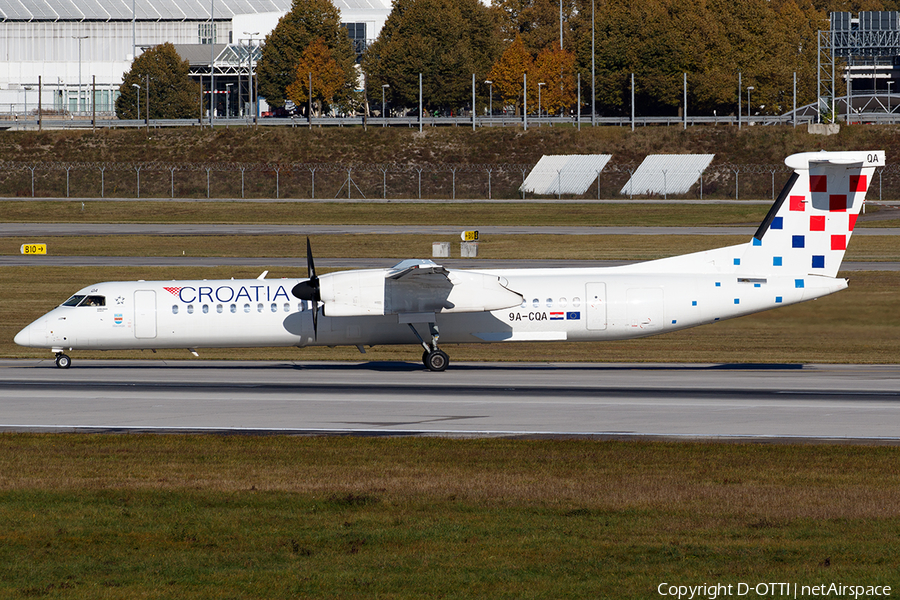 Croatia Airlines Bombardier DHC-8-402Q (9A-CQA) | Photo 483733