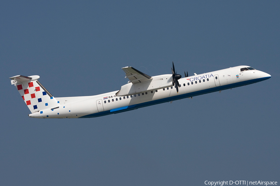 Croatia Airlines Bombardier DHC-8-402Q (9A-CQA) | Photo 269167