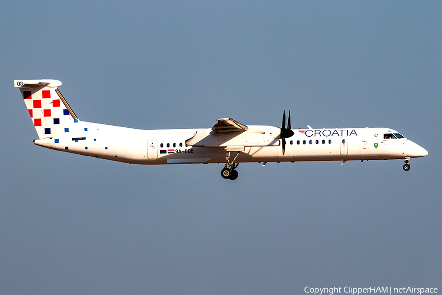 Croatia Airlines Bombardier DHC-8-402Q (9A-CQB) | Photo 408933