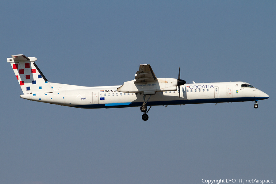 Croatia Airlines Bombardier DHC-8-402Q (9A-CQB) | Photo 507594