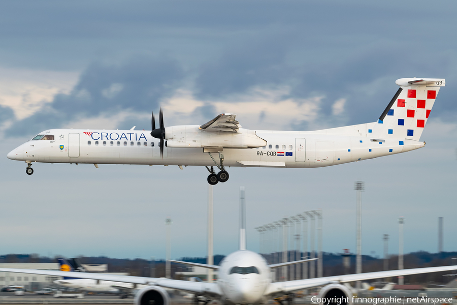 Croatia Airlines Bombardier DHC-8-402Q (9A-CQB) | Photo 554779