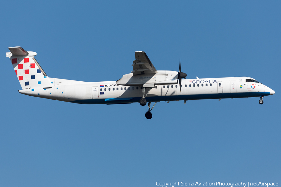 Croatia Airlines Bombardier DHC-8-402Q (9A-CQC) | Photo 380268