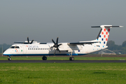 Croatia Airlines Bombardier DHC-8-402Q (9A-CQD) at  Amsterdam - Schiphol, Netherlands