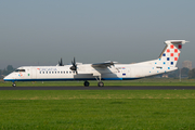 Croatia Airlines Bombardier DHC-8-402Q (9A-CQD) at  Amsterdam - Schiphol, Netherlands