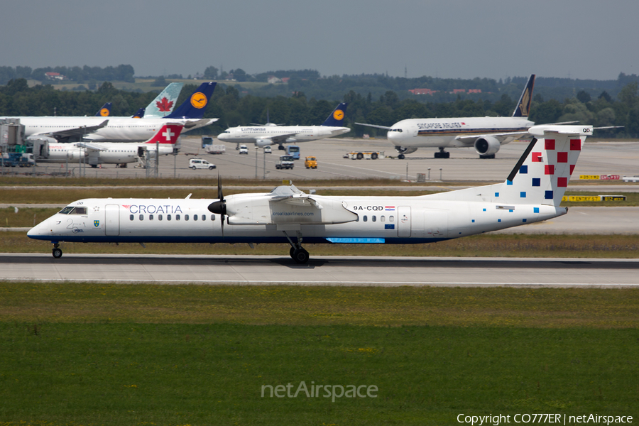 Croatia Airlines Bombardier DHC-8-402Q (9A-CQD) | Photo 51985