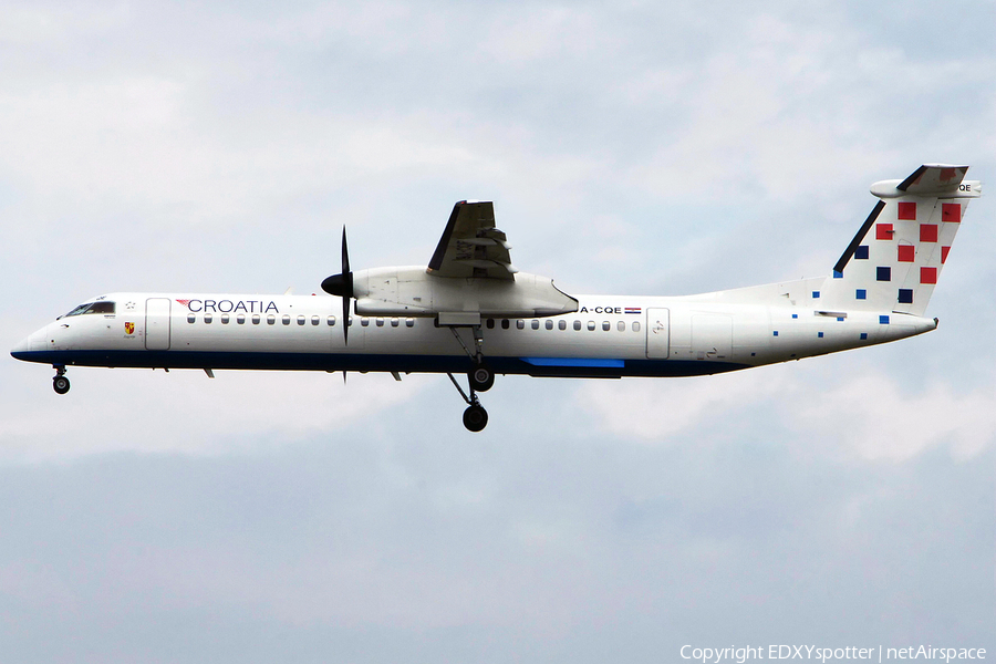 Croatia Airlines Bombardier DHC-8-402Q (9A-CQE) | Photo 280060