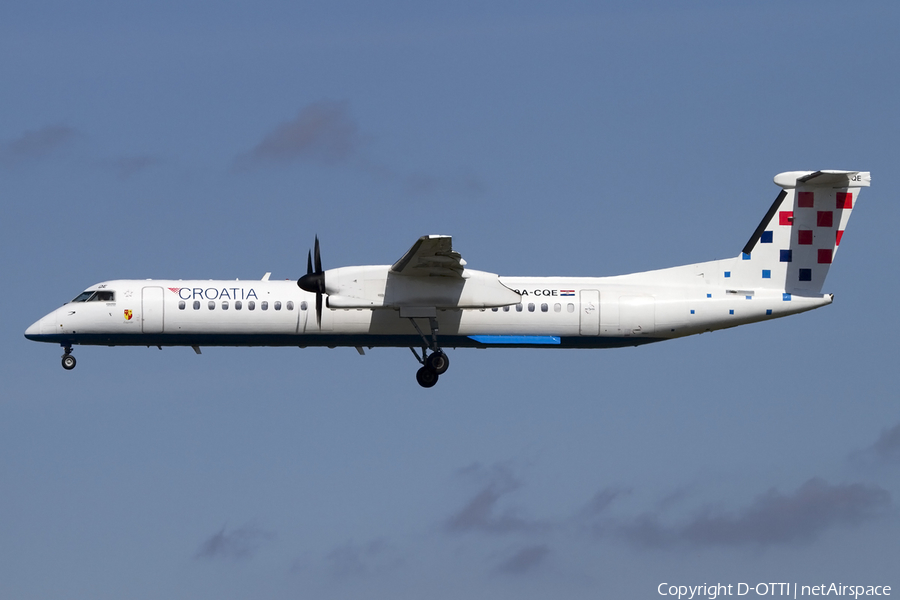 Croatia Airlines Bombardier DHC-8-402Q (9A-CQE) | Photo 409098