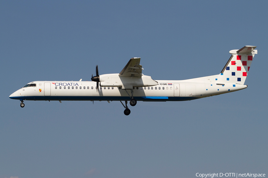 Croatia Airlines Bombardier DHC-8-402Q (9A-CQE) | Photo 384812