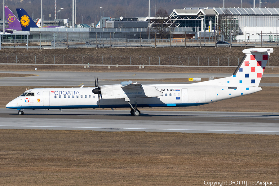 Croatia Airlines Bombardier DHC-8-402Q (9A-CQE) | Photo 297358