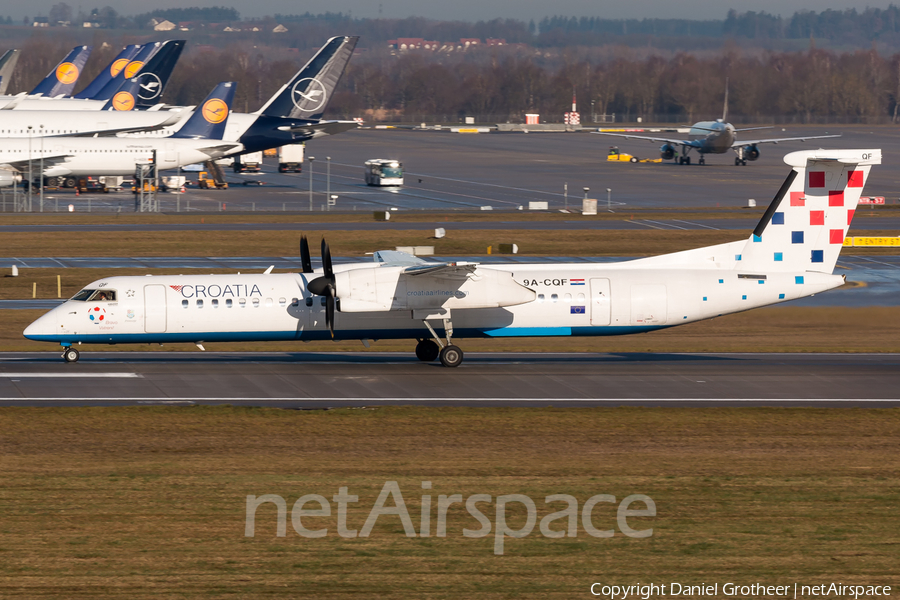 Croatia Airlines Bombardier DHC-8-402Q (9A-CQF) | Photo 288542