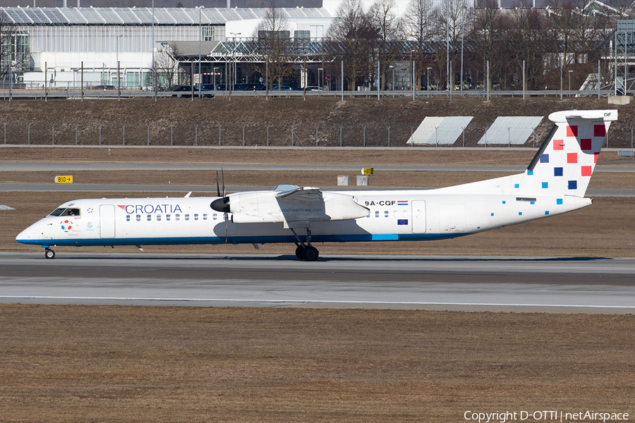 Croatia Airlines Bombardier DHC-8-402Q (9A-CQF) | Photo 297348