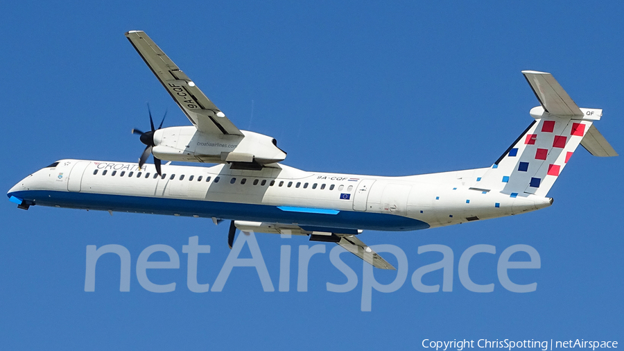 Croatia Airlines Bombardier DHC-8-402Q (9A-CQF) | Photo 189883