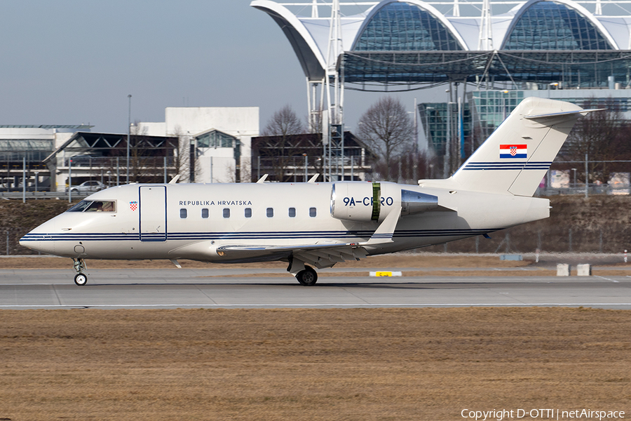 Croatian Government Bombardier CL-600-2B16 Challenger 604 (9A-CRO) | Photo 373880