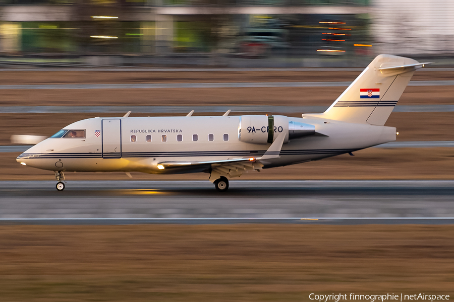 Croatian Government Bombardier CL-600-2B16 Challenger 604 (9A-CRO) | Photo 554189